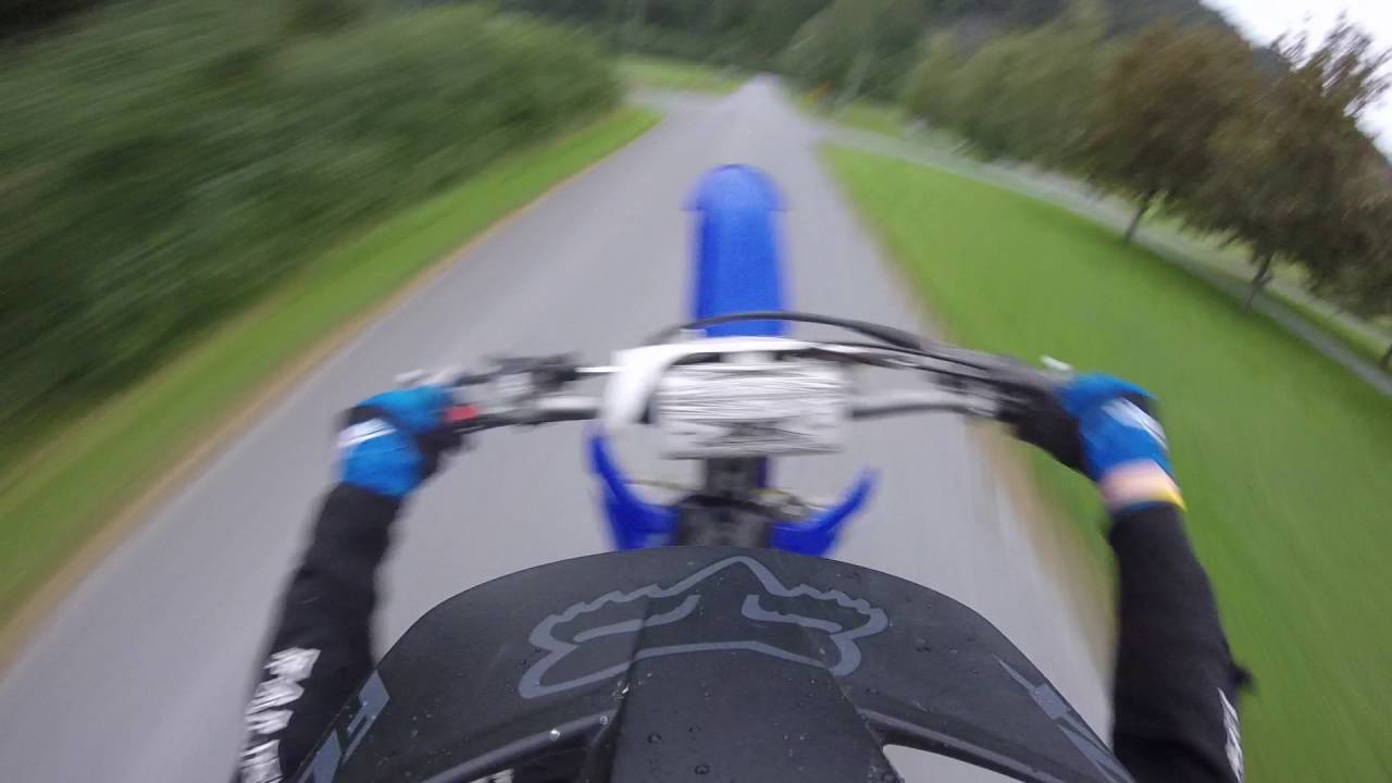 Wheelie Yamaha YZ450F! - William Falkensson