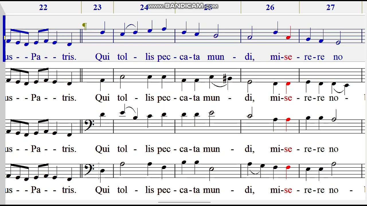 Messe Ⅷ dite des Anges - RUSSEL 2.Gloria 소프라노