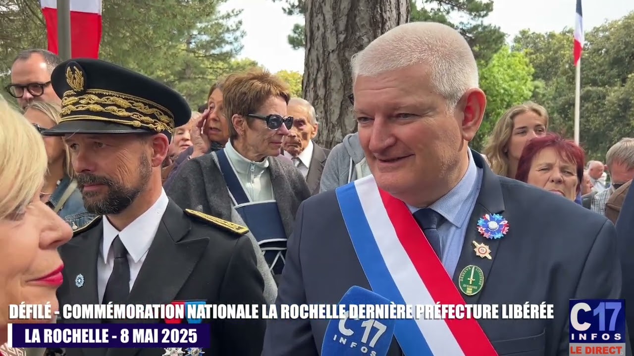 Défilé du 8 mai 2025 La Rochelle