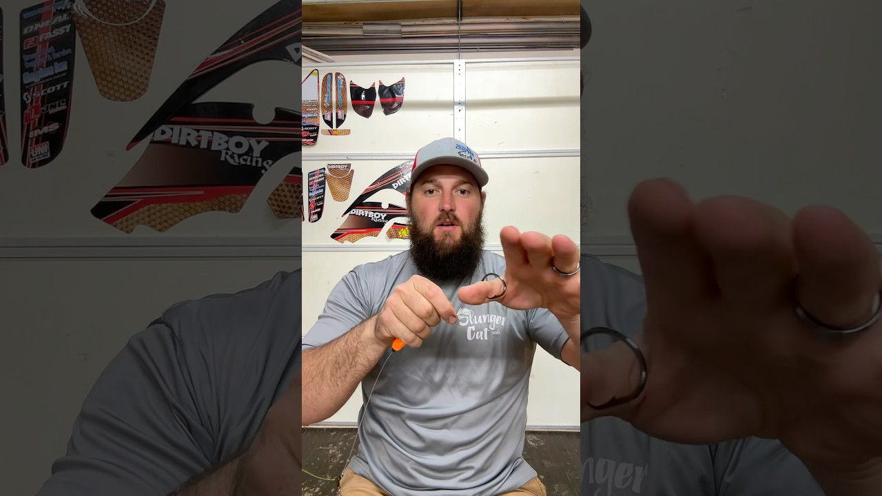 How we set our drag for tight lining with circle hooks. #fish #fishing #hookset #circlehook