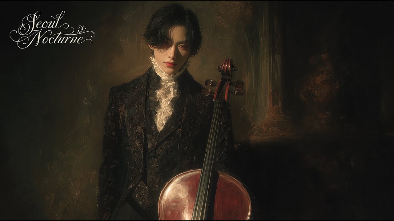 A Still Gaze Meets the Night 🌙 Dark Romantic Cello & Piano | Neoclassical Music of Touch & Silence