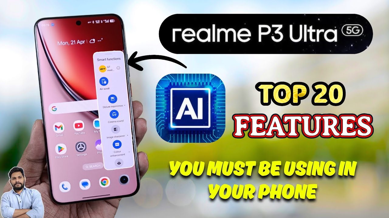 Realme P3 Ultra 5G: 20 лучших функций искусственного интеллекта, которые вы должны использовать в...