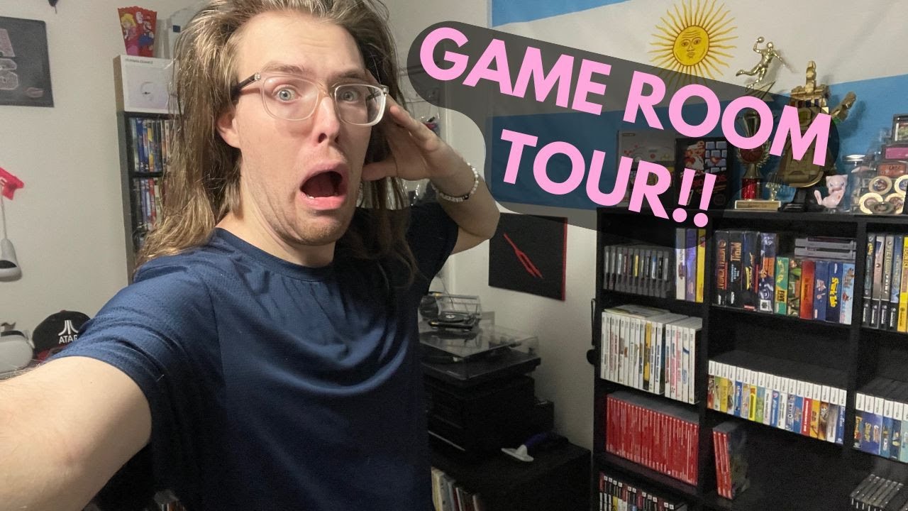 GAME ROOM TOUR!!