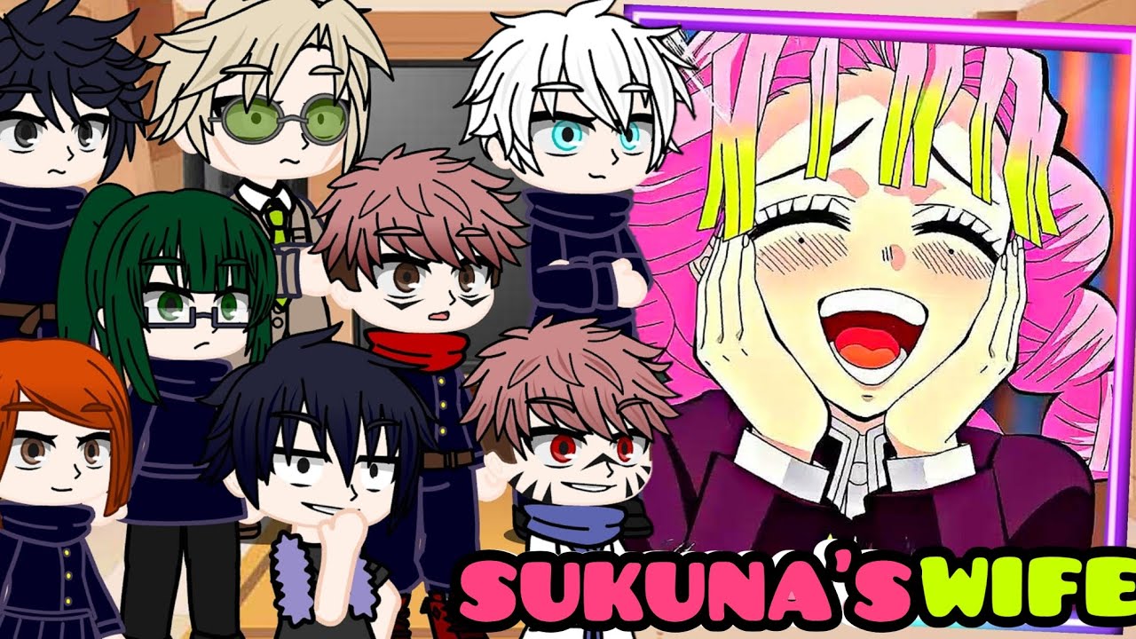 Jujutsu Kaisen react to Mitsuri as Sukuna's Wife 🩷 •JUJUTSU KAISEN REACT TO Y/N AS MITSURI KANROJI