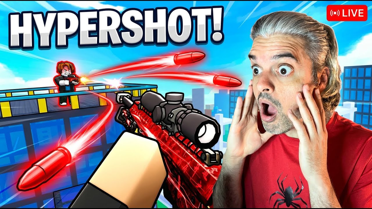 Roblox Hypershot LIVE 🔥 Insane Speed & Chaos
