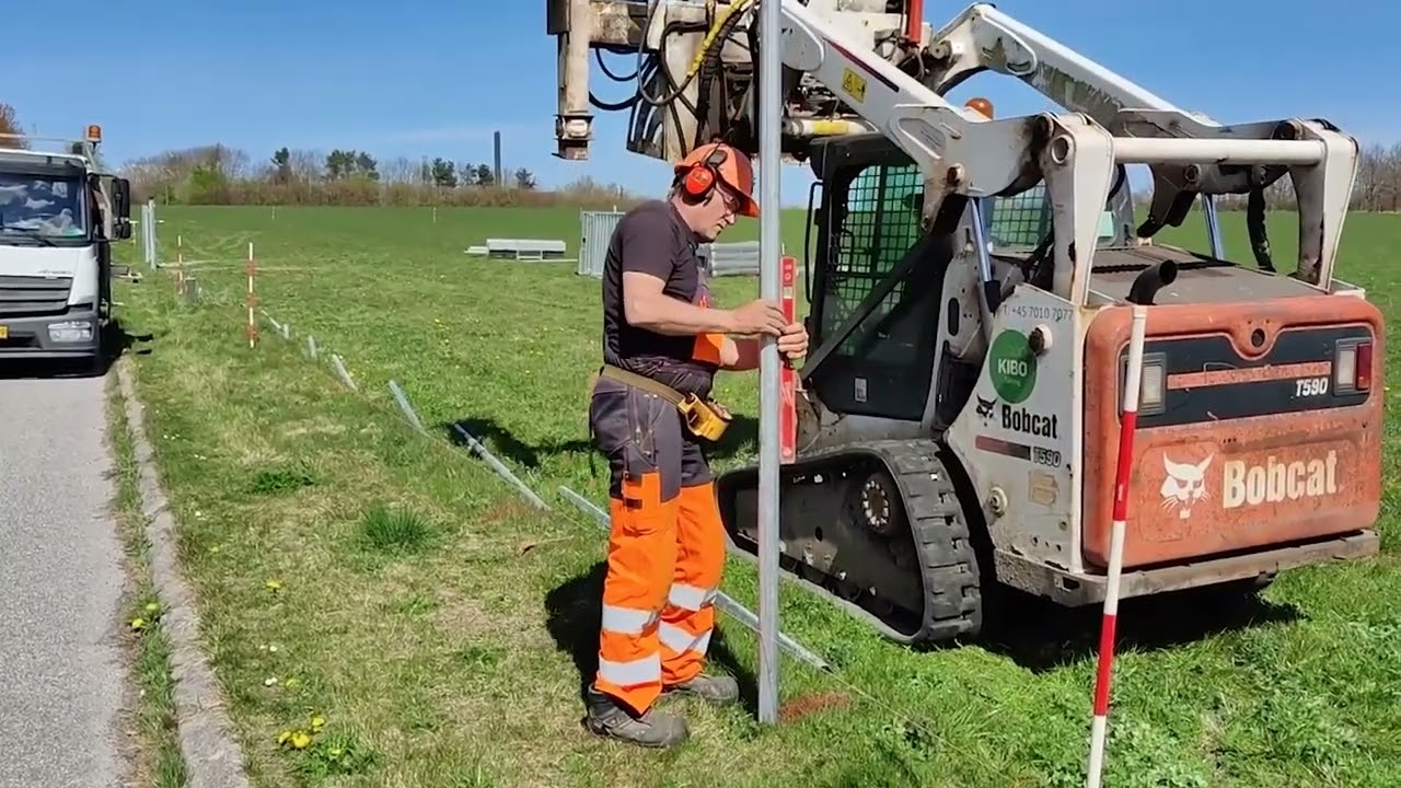 Speed Piler - effektiv opsætning af hegn uden beton
