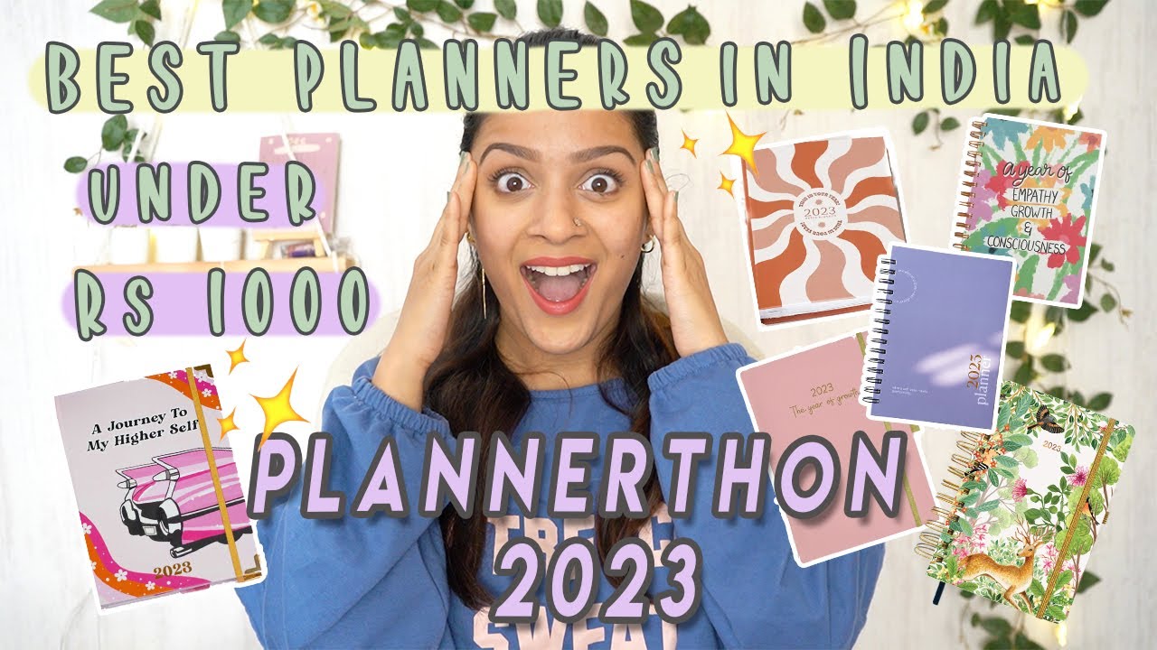 2023 best budget-friendly planners in India (for students) | Under Rs 1000 | #Plannethon Ep 3