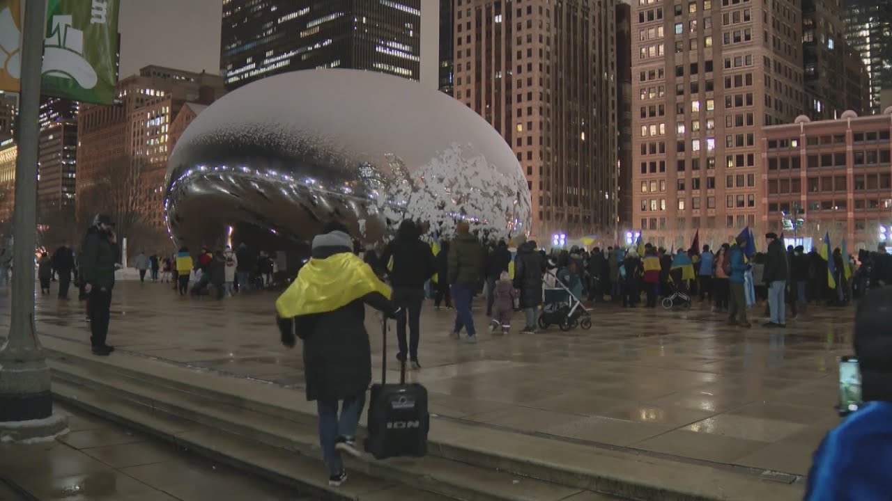 Ukrainians in Chicago rally behind country amid Russian invasion