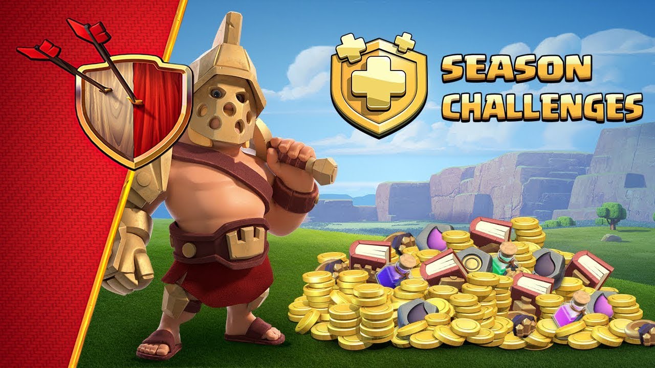 Clash of Clans SEASON CHALLENGES Have Arrived! (New Update)