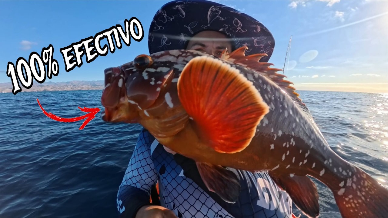 Pruebo de TODO y ESTO es lo mas EFECTIVO Pescando en Kayak