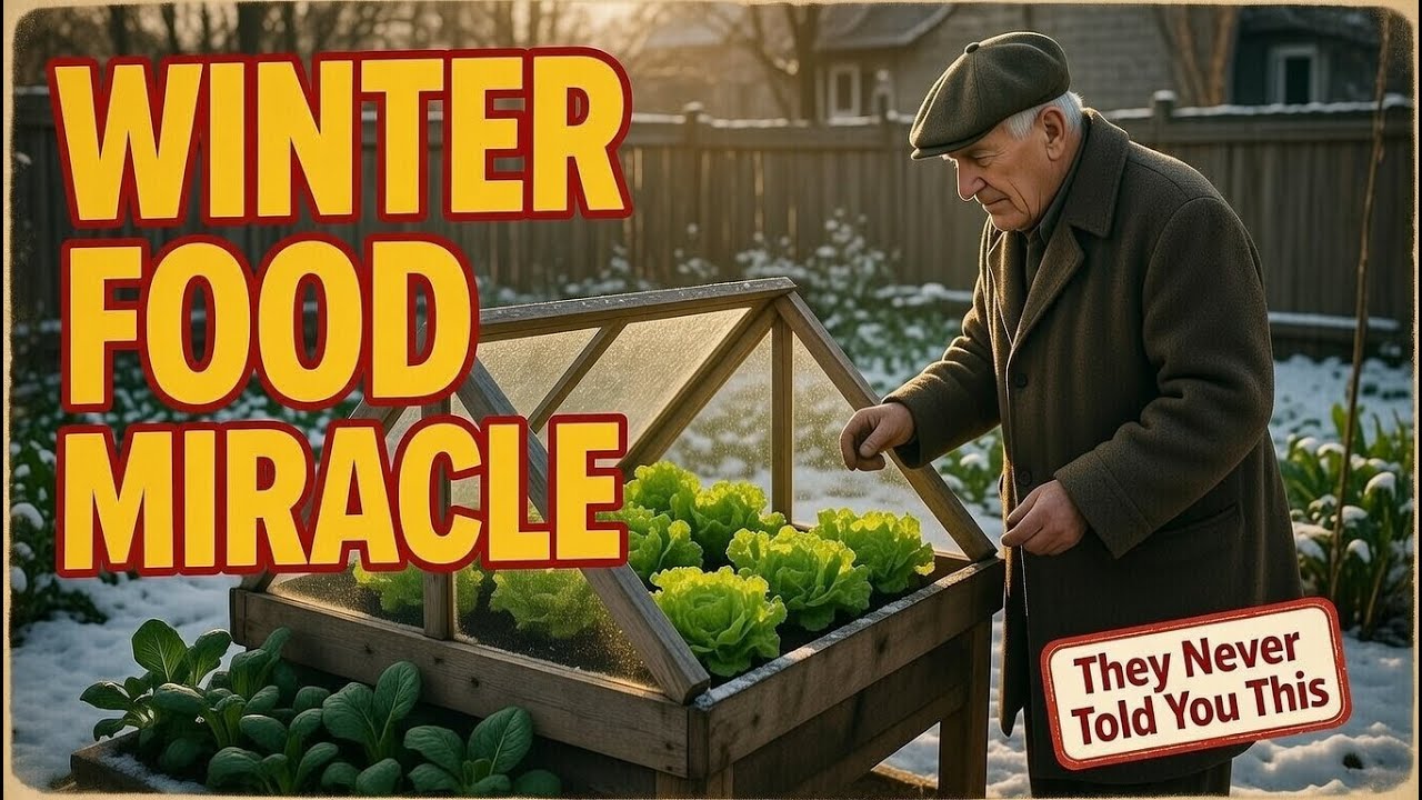 How WWII Families Grew Fresh Food in Frozen Winters — These Cold Frame Secrets Still Work Today