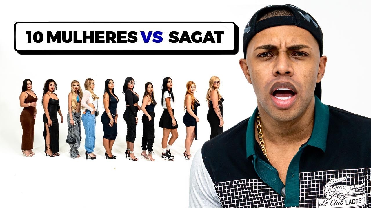 10 MULHERES vs SAGAT