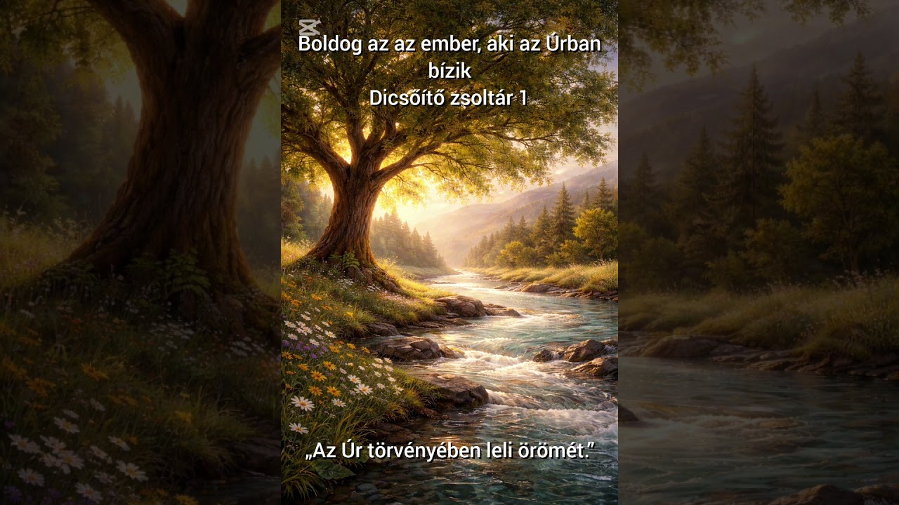 Boldog az az ember aki az Úrban bízik - dicsőítő zsoltár ének 