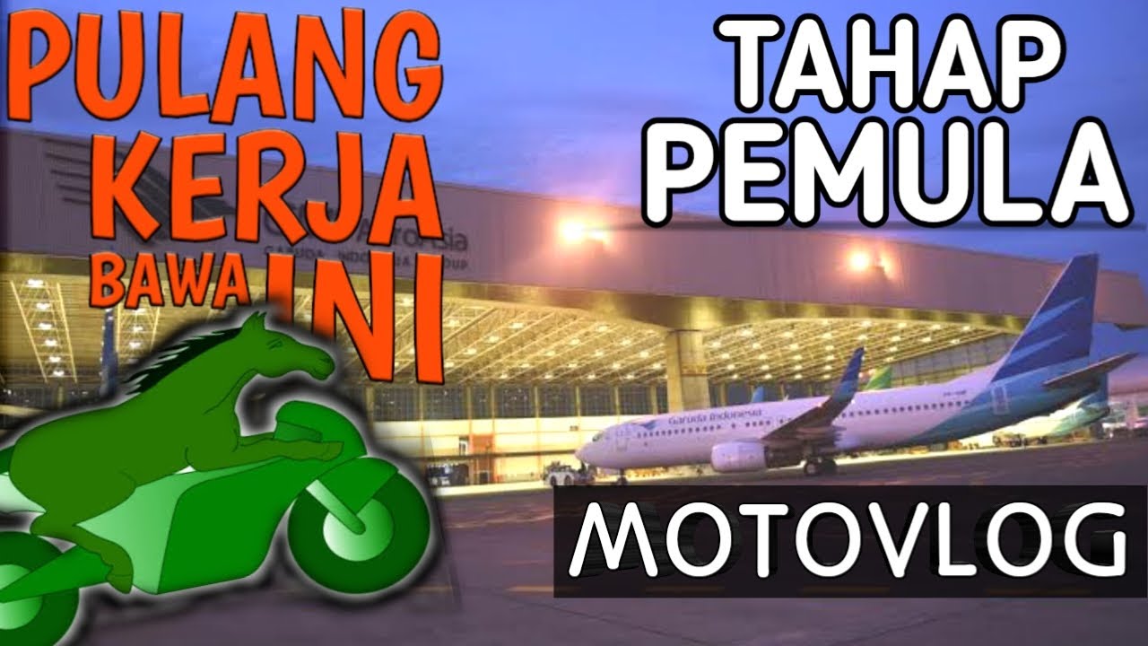 Pulang kerja bawa KUDA!!?? | TAHAP PEMULA | MOTOVLOG