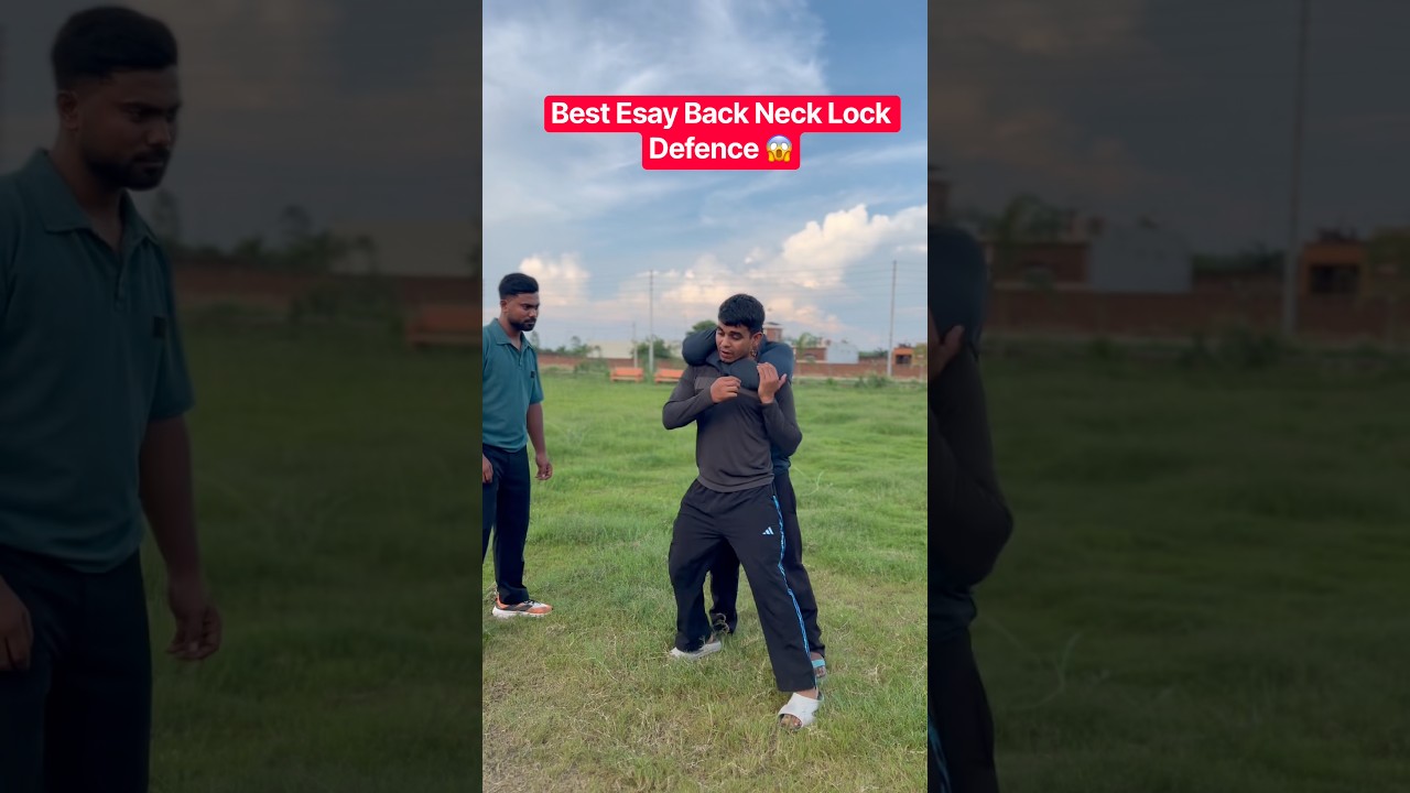 Best Esay Back Neck Lock Defence 😱🥋 #selfdefence #judo #selfdefense #explore #viral