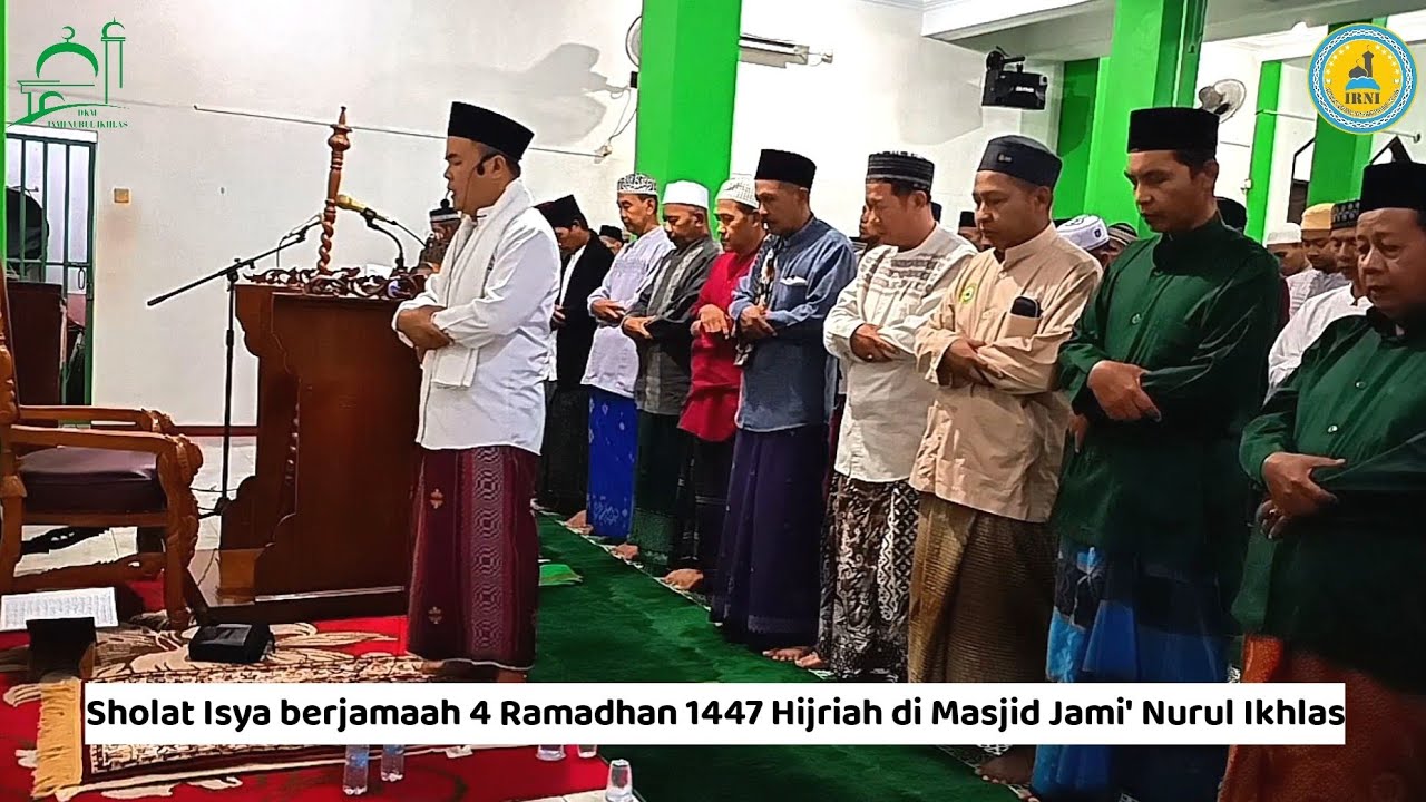 Sholat Isya | 4 Ramadhan 1447 Hijriah