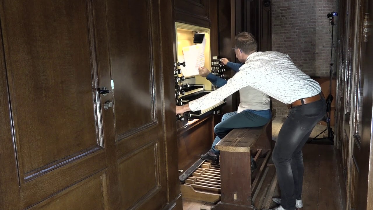 Anonymus (16e eeuw), Willem van Twillert, Bätz-organ, Nieuwe kerk, Delft,  Live Concert, 05-07-2018