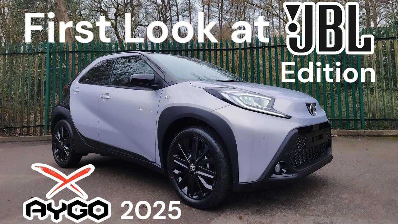 Brand New for 2025 Toyota AYGO X Cross JBL Edition First Look Review & Test Drive - Metallic Jasmine