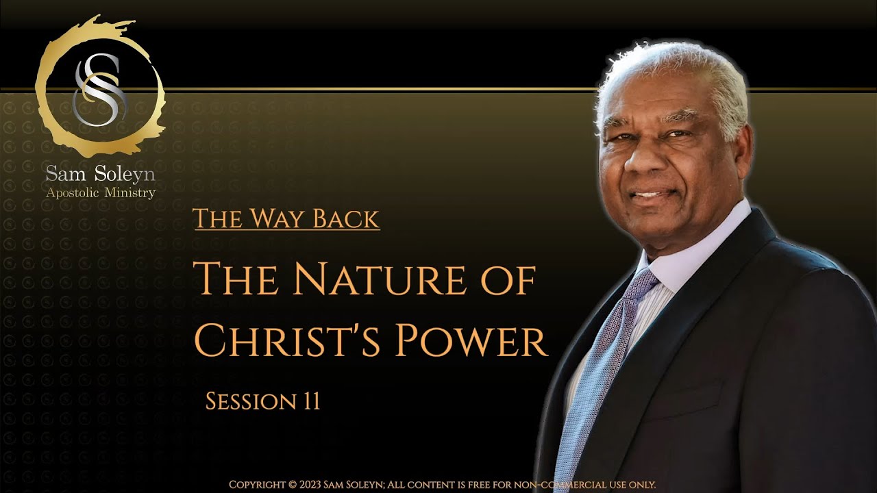 The Nature of Christ's Power