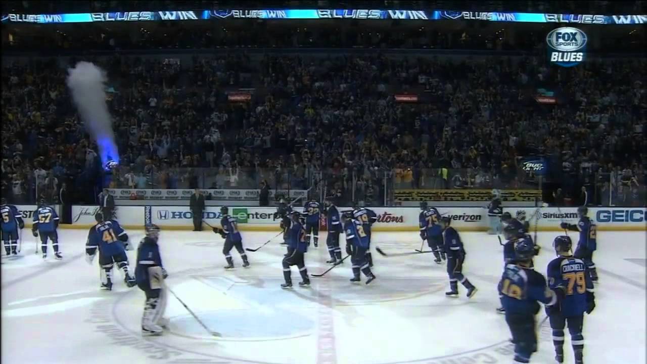 Barret Jackman Game Winning Goal in Game 2 vs Kings (Blues Feed) HD 720P