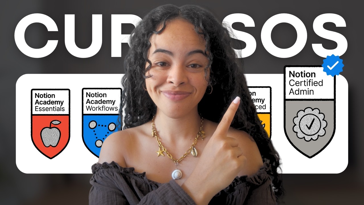 🎓 Estas son las NUEVAS CERTIFICACIONES de Notion (y cómo conseguirlas)