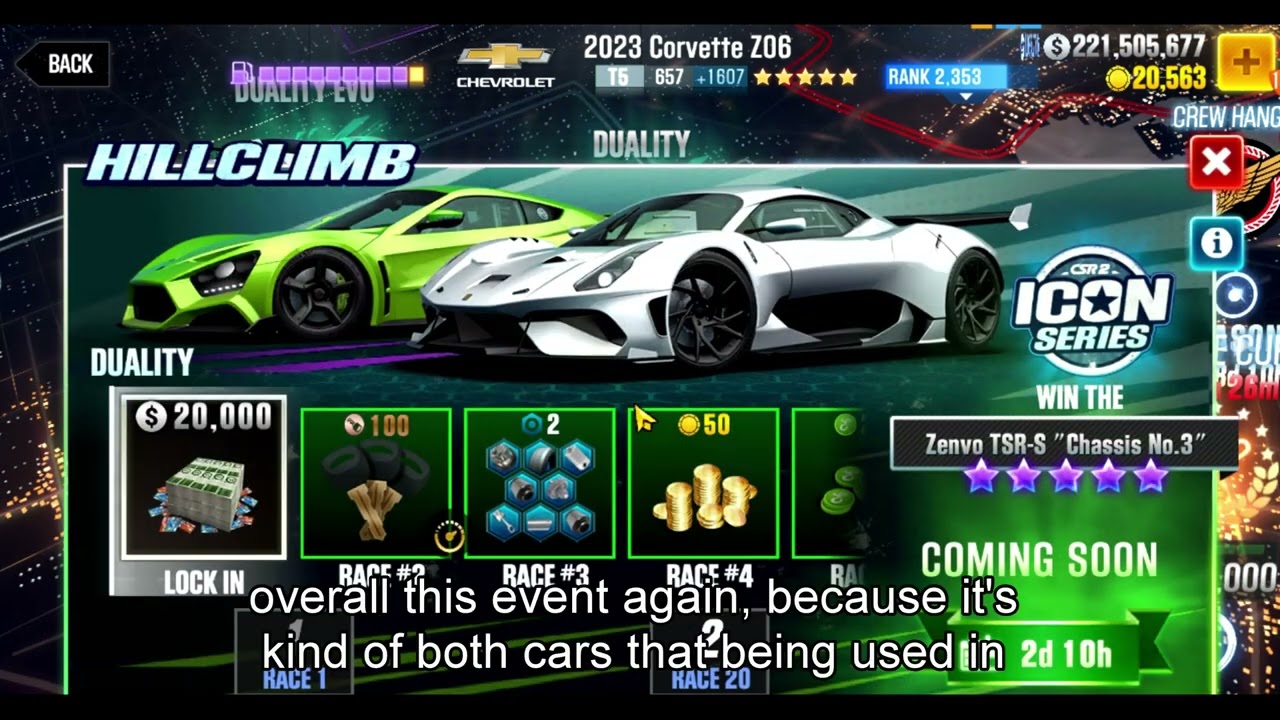 CSR 2 | CSR Racing 2, Hillclimb Duality Cups, My Take!