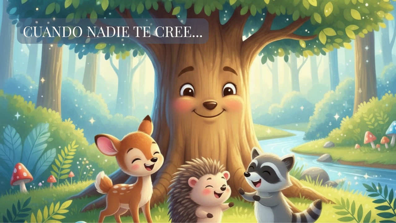 ✨ El Árbol Cantor ✨ (Un cuento sobre la verdad y la amistad)