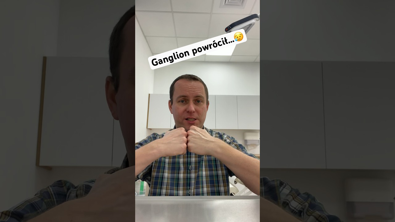 Ganglion powrócił…😥
