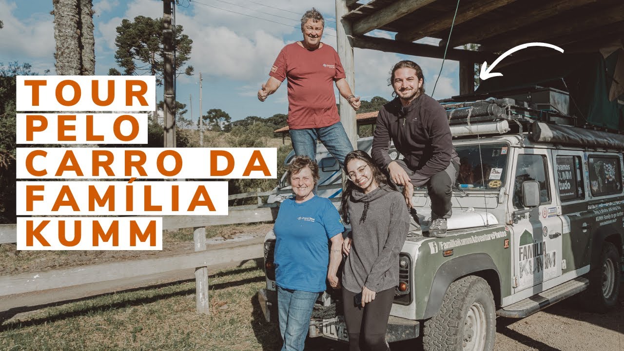 TOUR DEFENDER 110, CASA SOBRE RODAS DA FAMÍLIA KUMM, 4 anos na estrada!