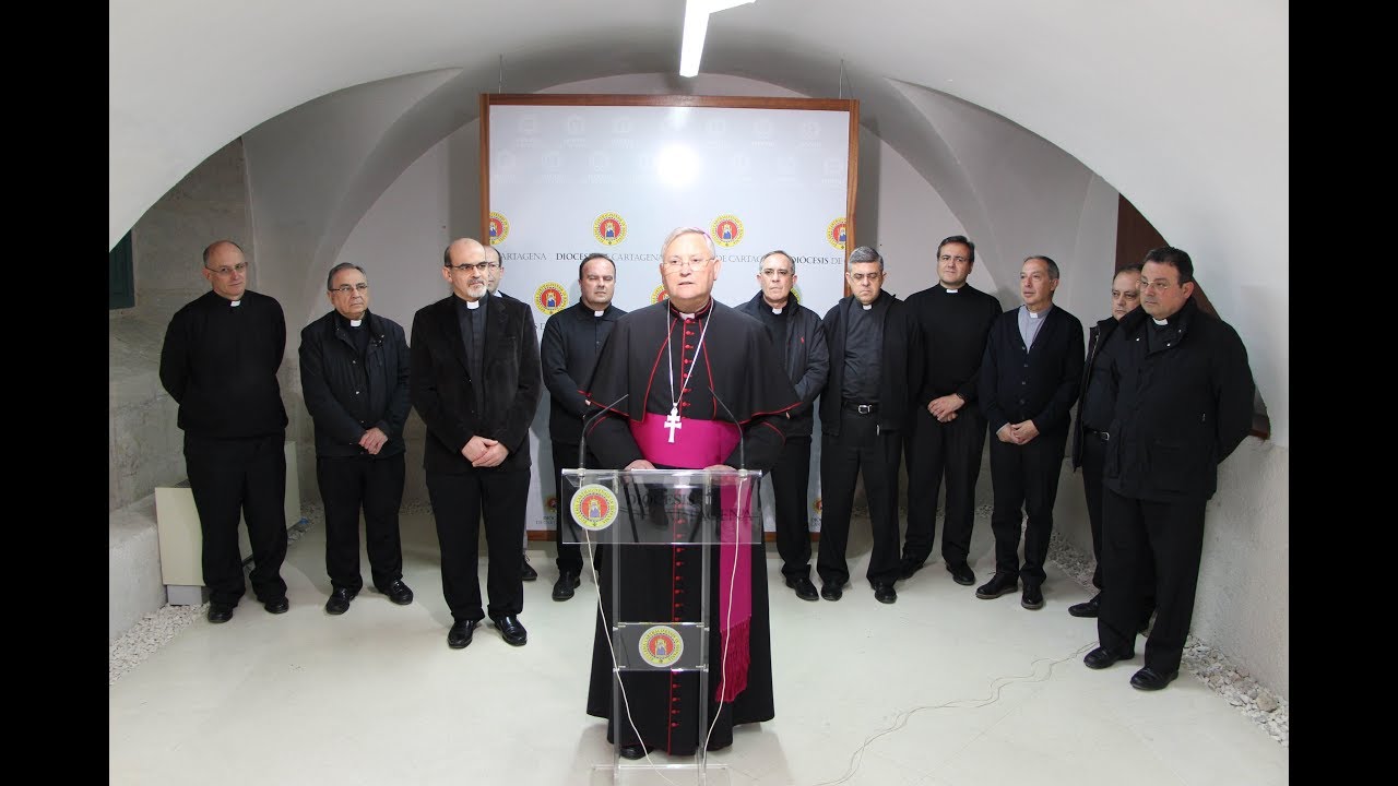 Comunicado oficial del Obispo de Cartagena y de su Consejo Episcopal
