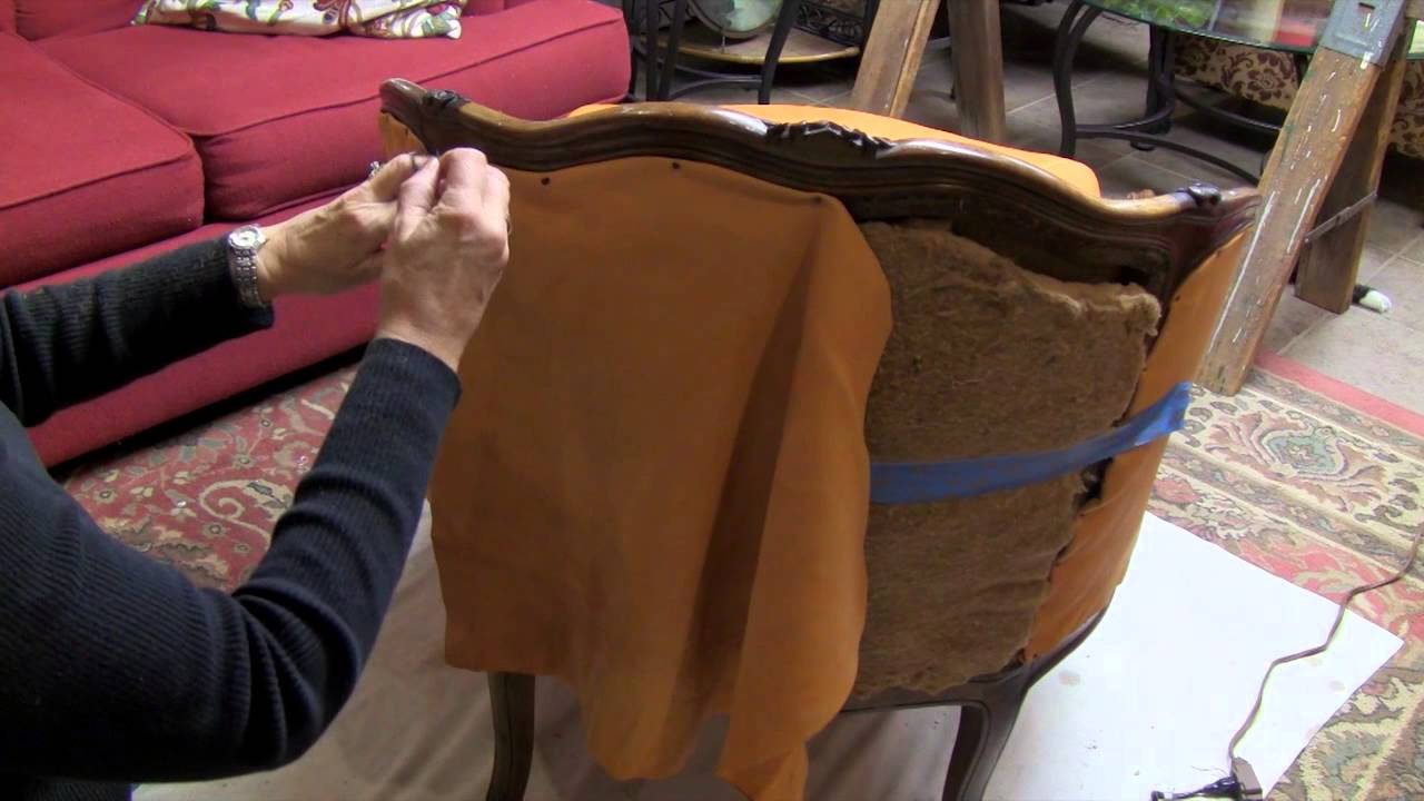 A Found Treasure Restored - Reupholster a Chair