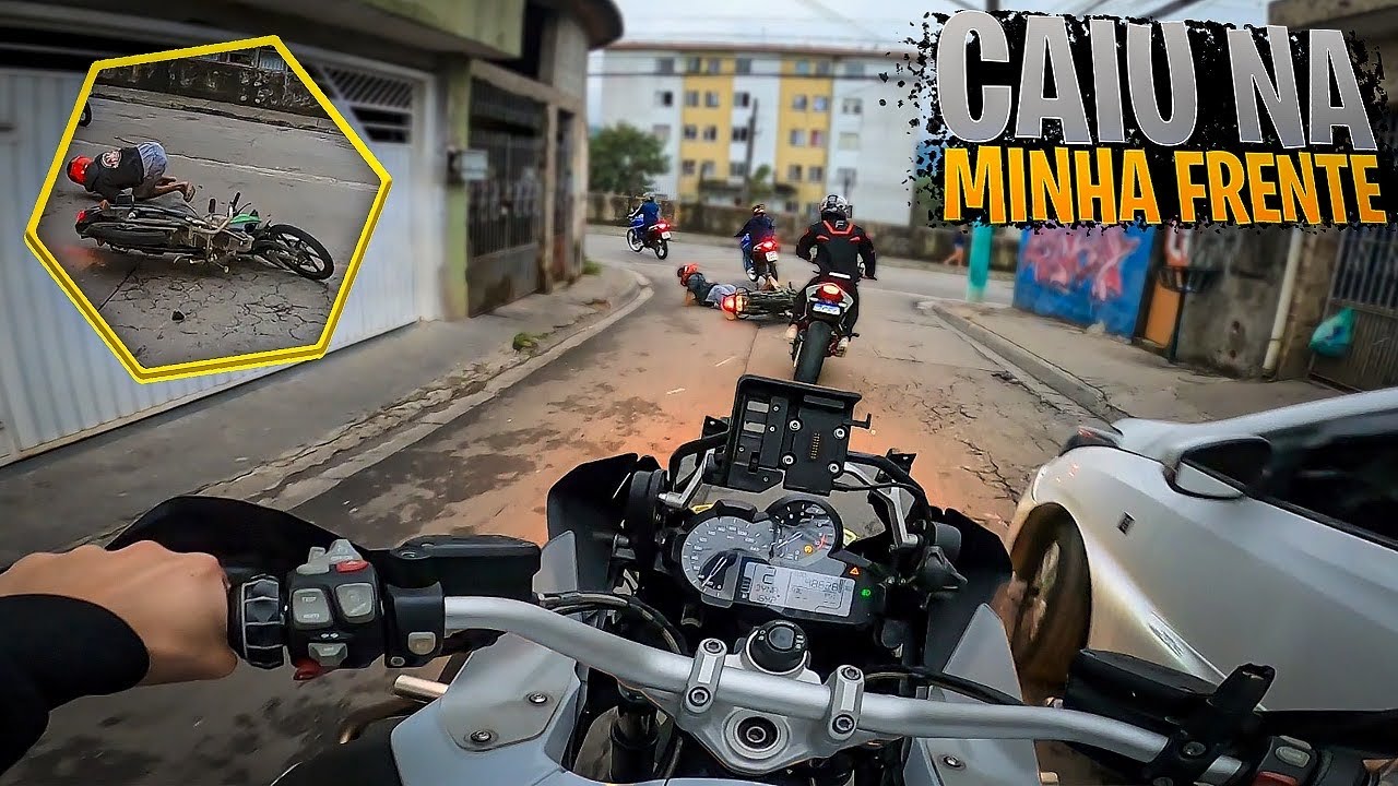 PIÃO NO MORRO DE GS 1200 SÓ O CANO