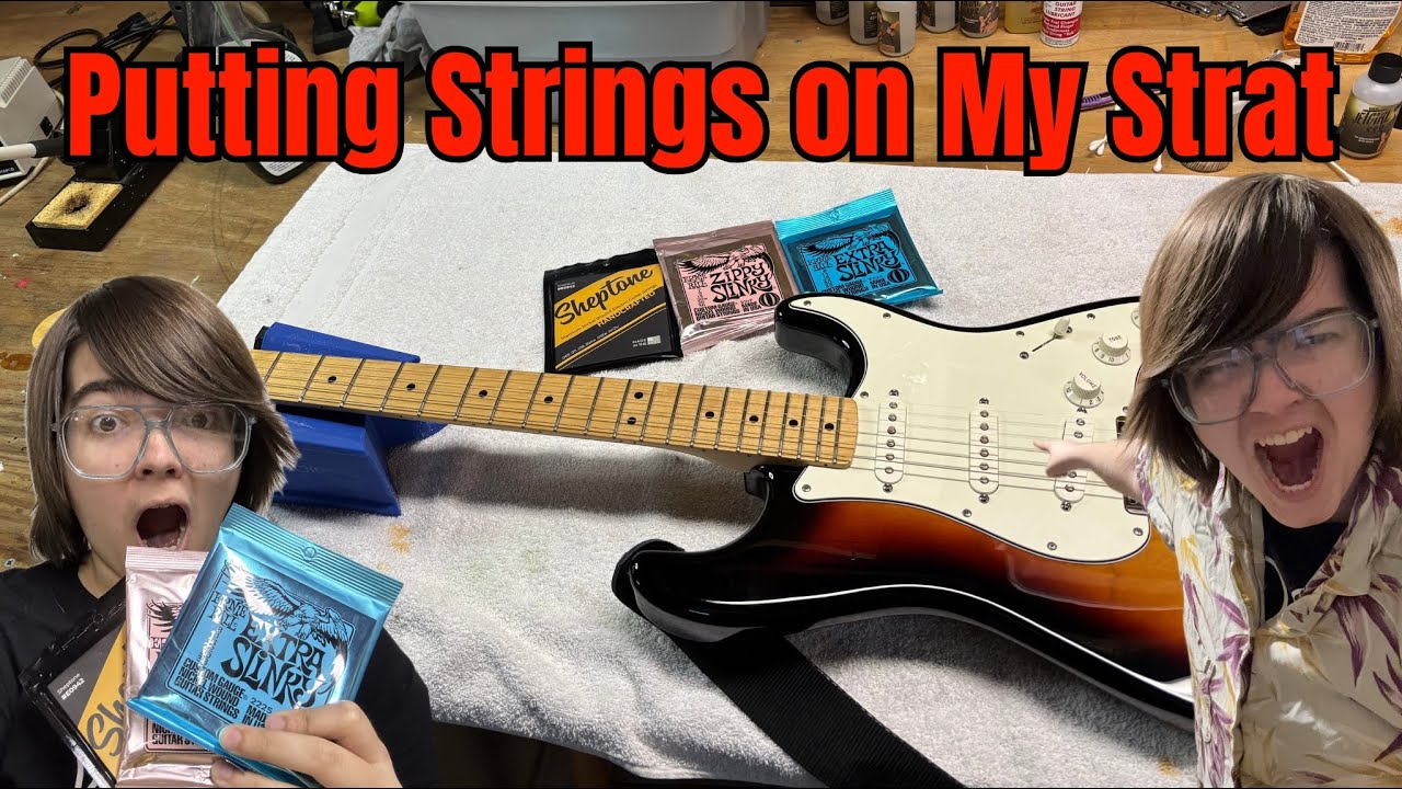 How to put Strings on a Fender Stratocaster