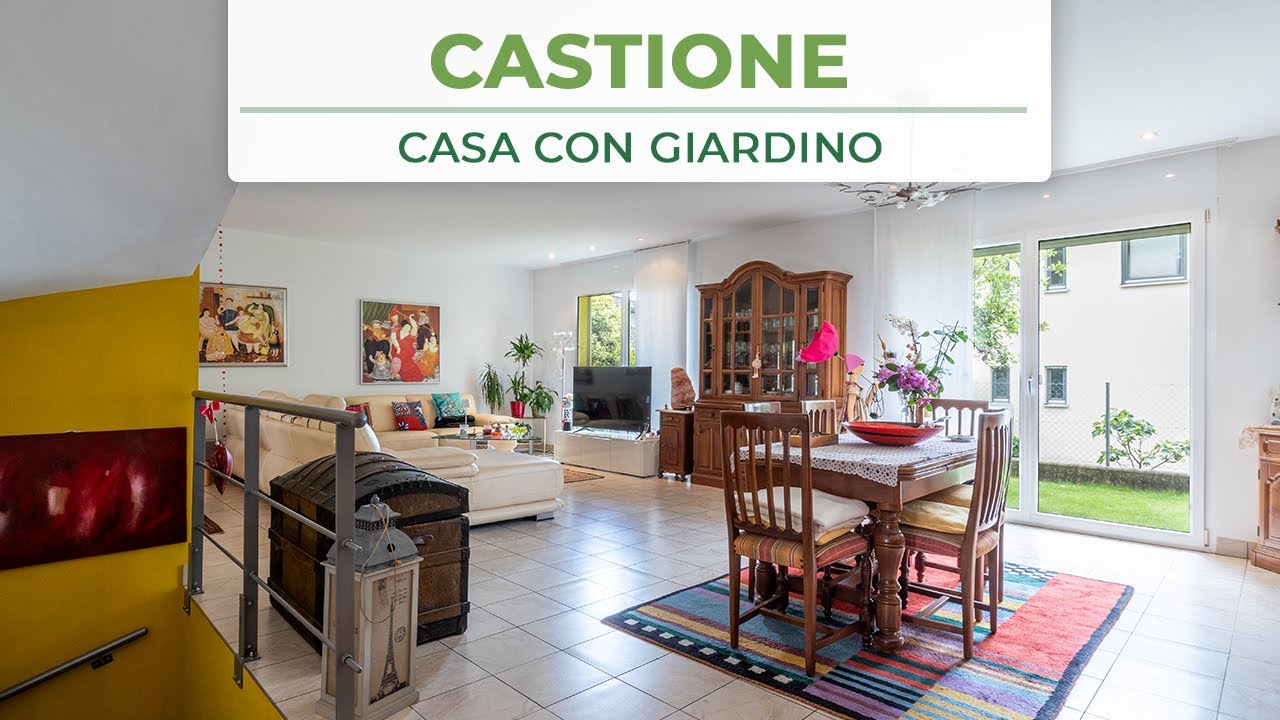 GRANDE CASA UNIFAMLIARE CON GIARDINO A CASTIONE