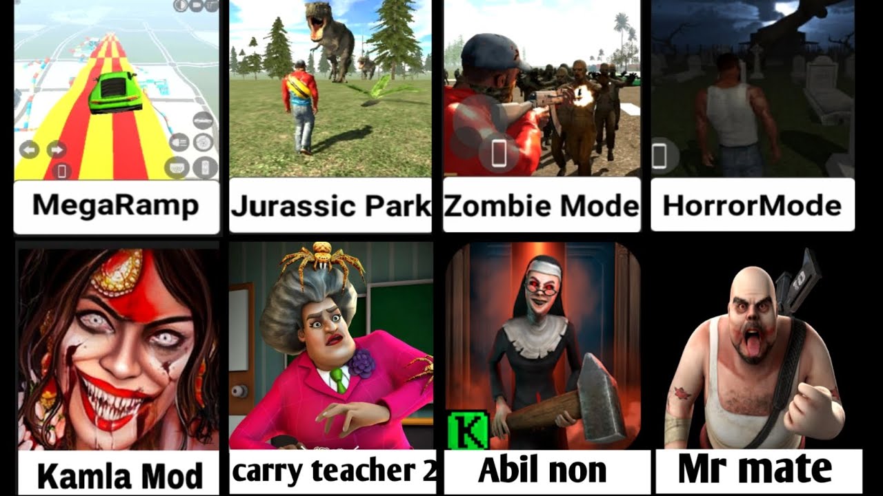 NEW UPDATE CARRY TRACHER 2 MOOD INDIAN BIKES DRIVING 3D