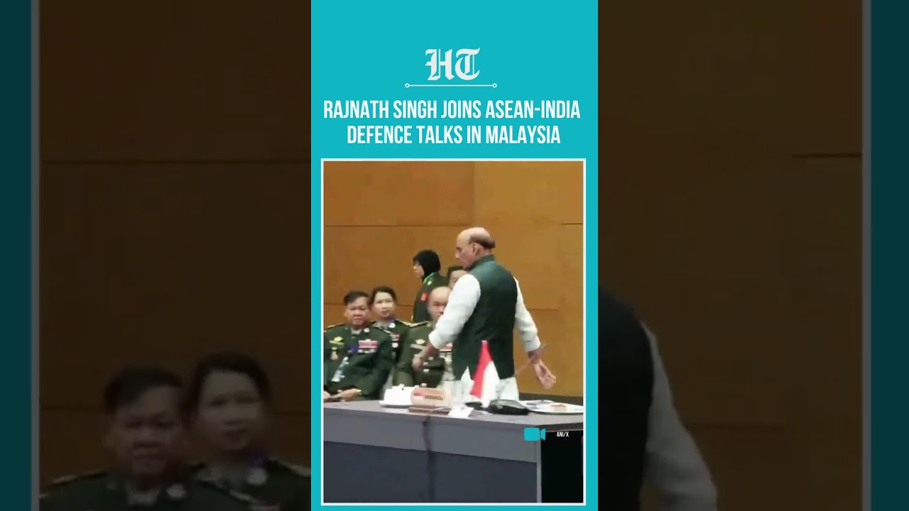 Defence Minister Rajnath Singh Attends ASEAN-India Defence Ministers&rsquo; Meeting In Kuala Lumpur