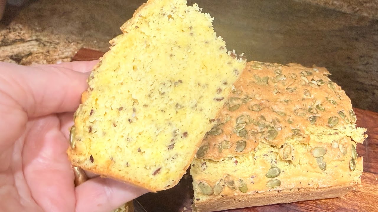 Easy KETO SEEDS BREAD/ No Flour/ No Sugar Low Carb/ Super Healthy/ 