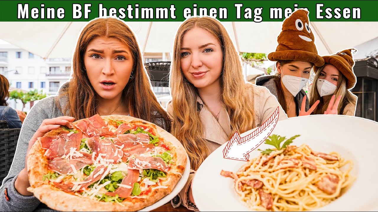 Meine BESTE FREUNDIN bestimmt 1 Tag mein Essen im URLAUB!