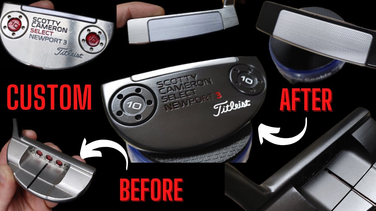 Blacked Out Scotty Cameron