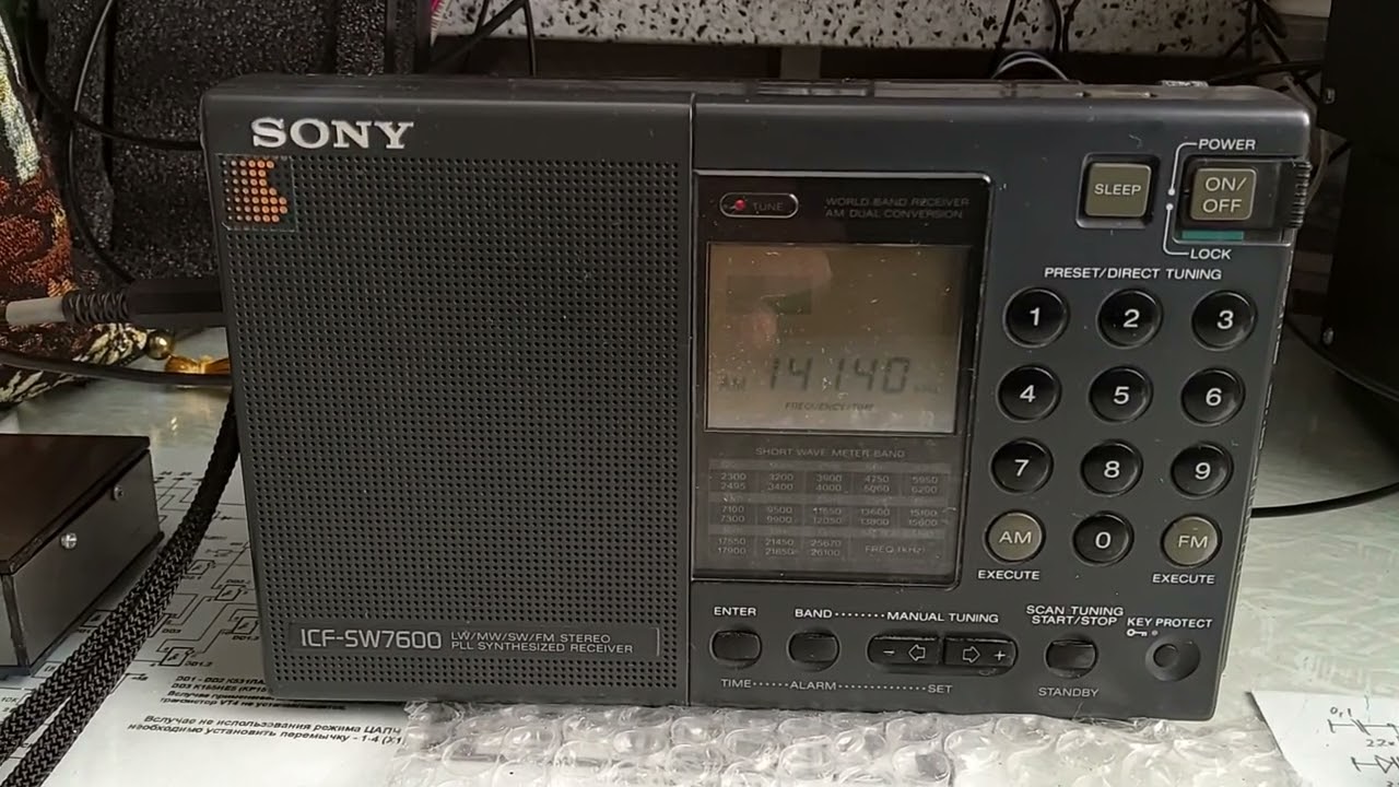 Sony radio ok now...