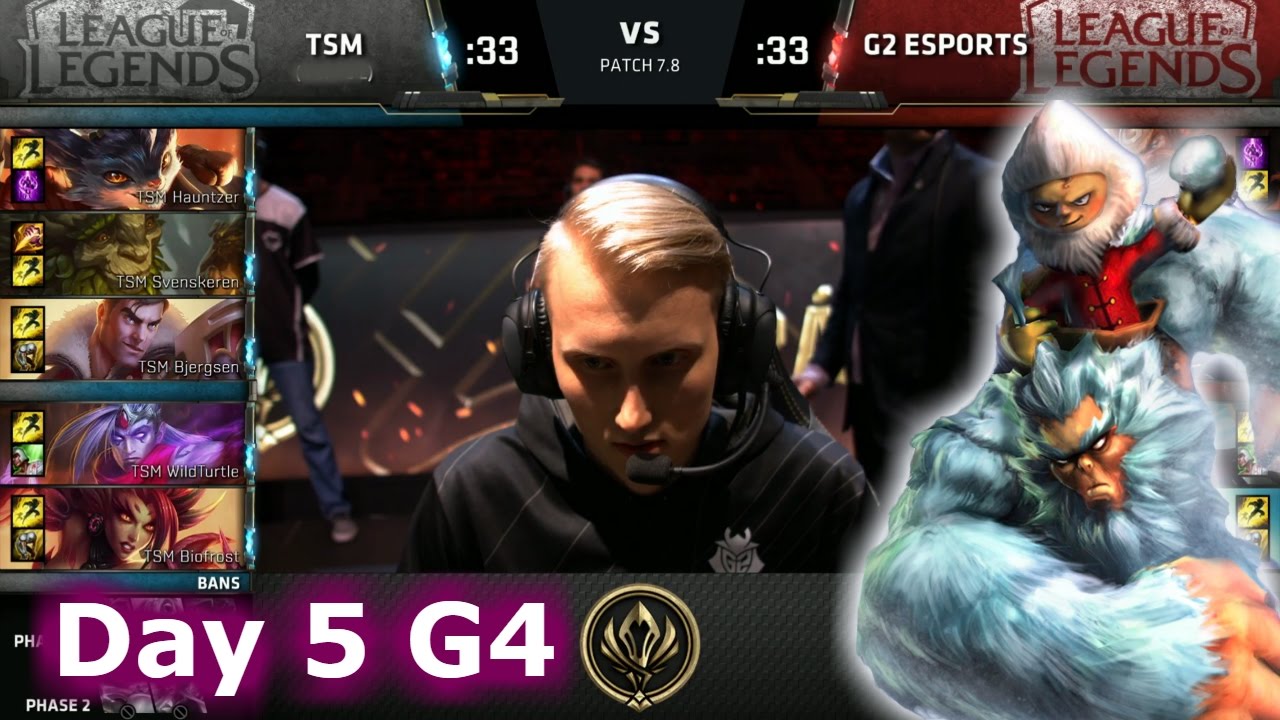 TSM vs G2 eSports | Day 5 LoL MSI 2017 Group Stage | TSM vs G2 Game 2 Mid Season Invitational