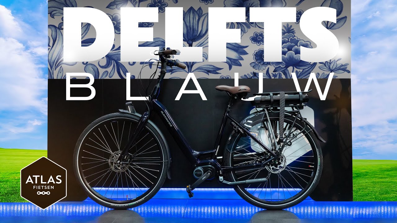 Batavus Finez E-Go - Delfts blauw