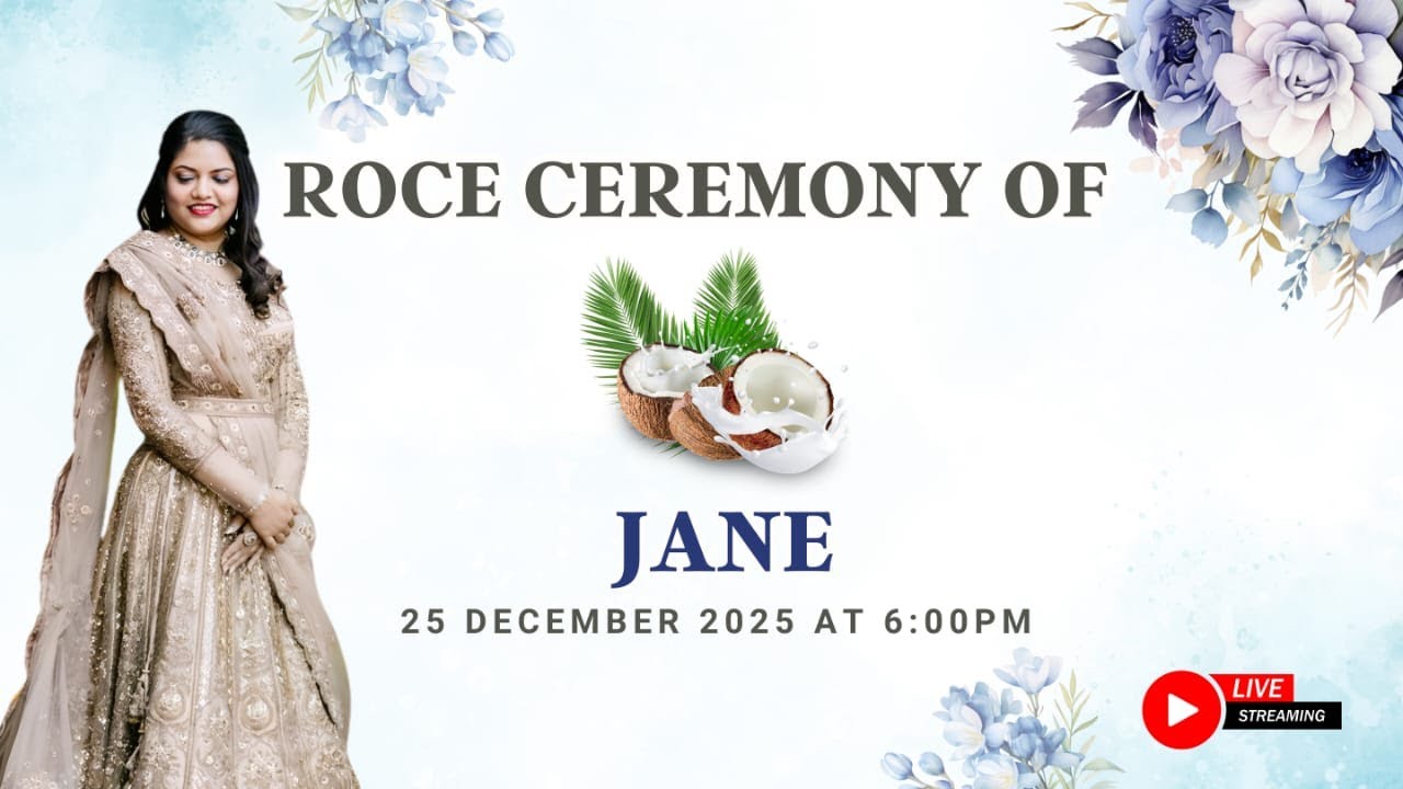 ROCE Ceremony Of JANE | Watch LIVE