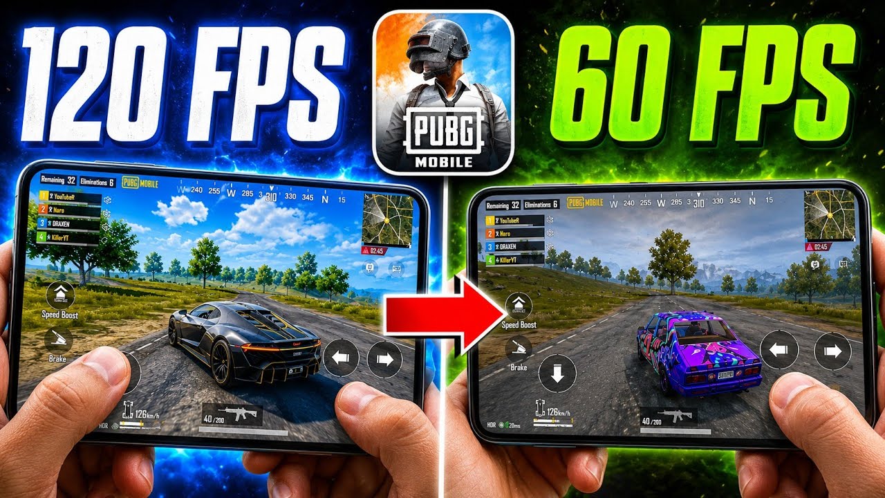 Как сделать Pubg Mobile 4.1 со скоростью 120 FPS! (Как сделать Pubg Mobile со скоростью 120 FPS?