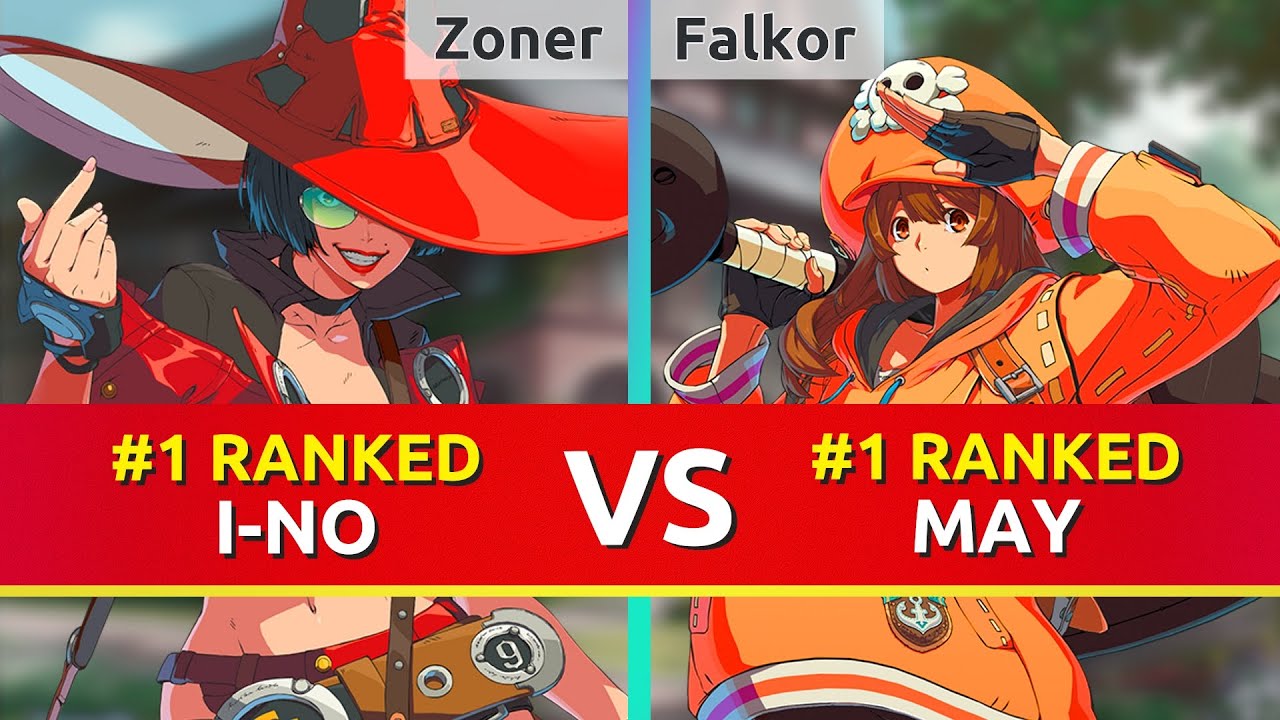 GGST ▰ Zoner (#1 Ranked I-No) vs Falkor (#1 Ranked May). Guilty Gear Strive