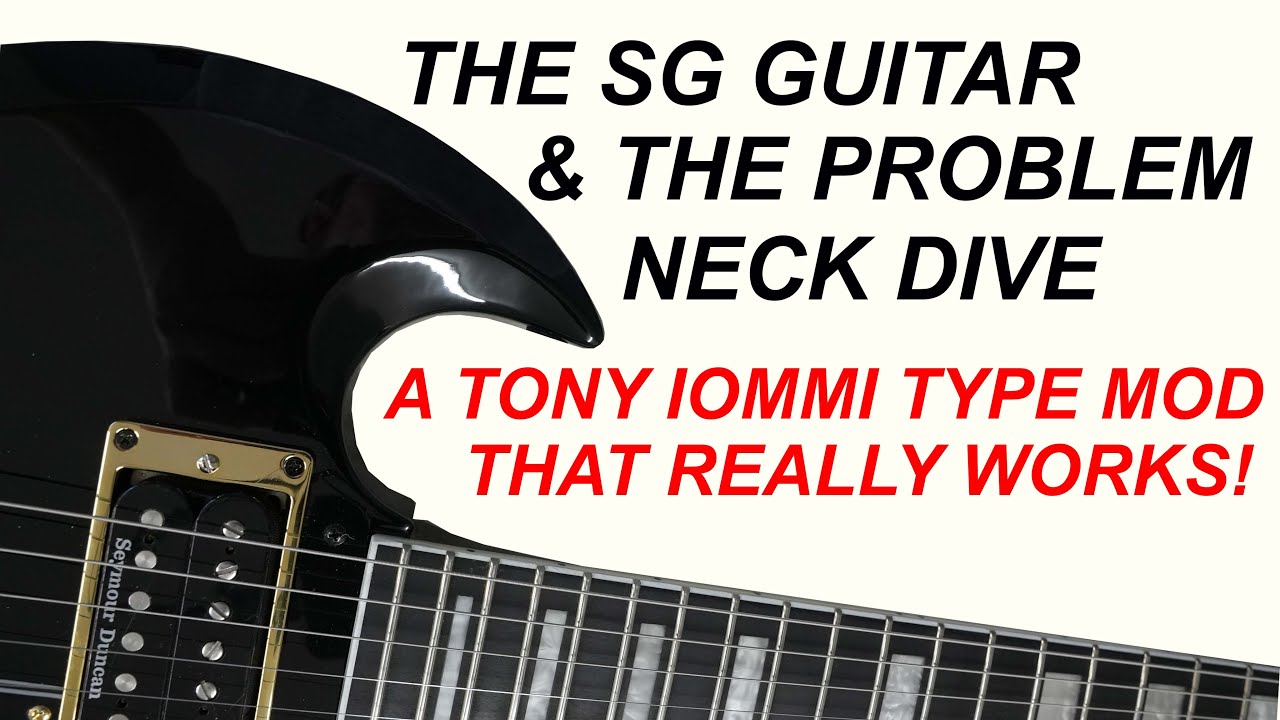 Gibson SG Iommi Neck Dive Modification That Actually Works