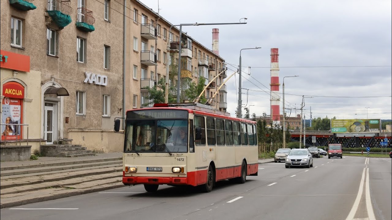 Škoda 14Tr17/6M #1672 [1TP, ATD] Vilnius