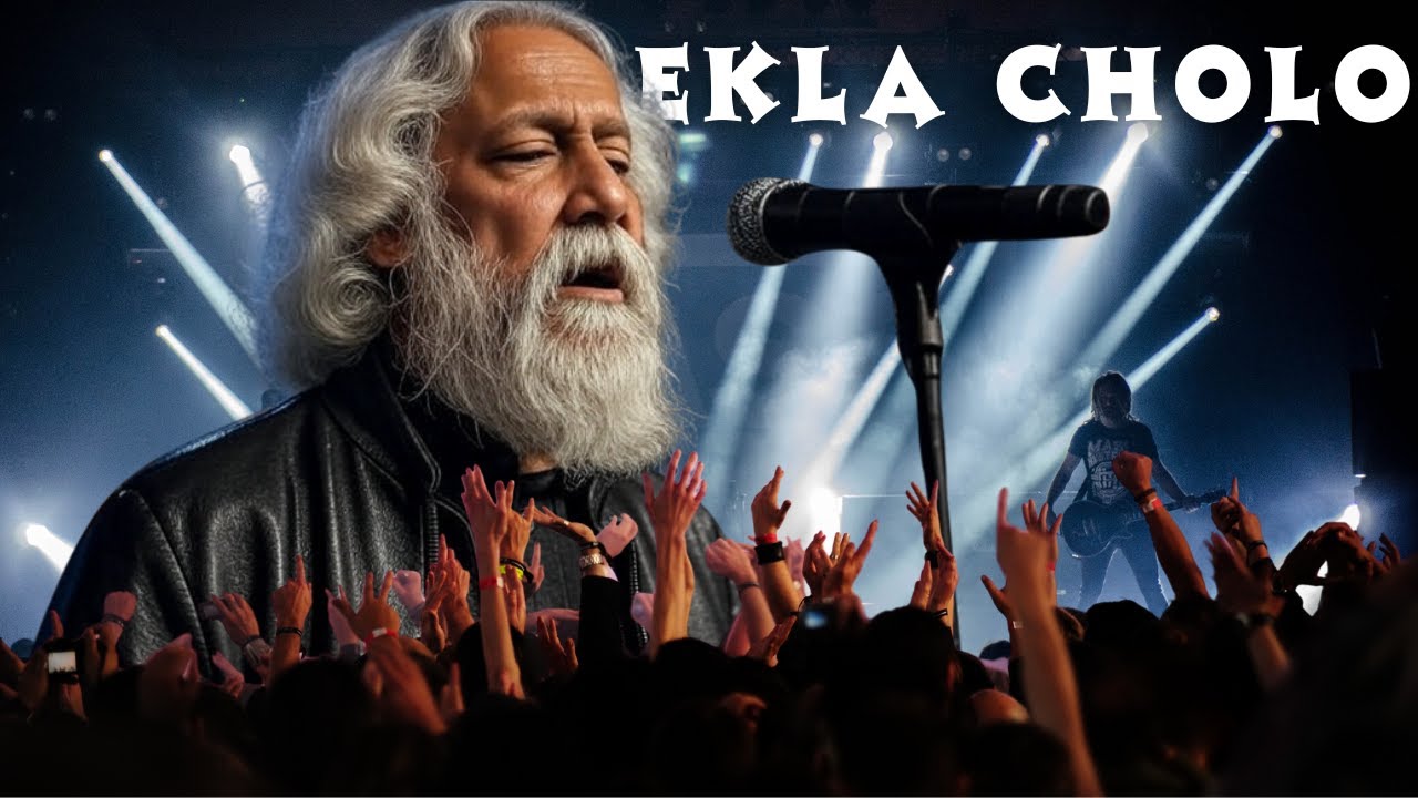 Ekla Cholo Re (Progressive Metal): Rabindranath Tagore | College Street Kolkata Intro + Outro Music