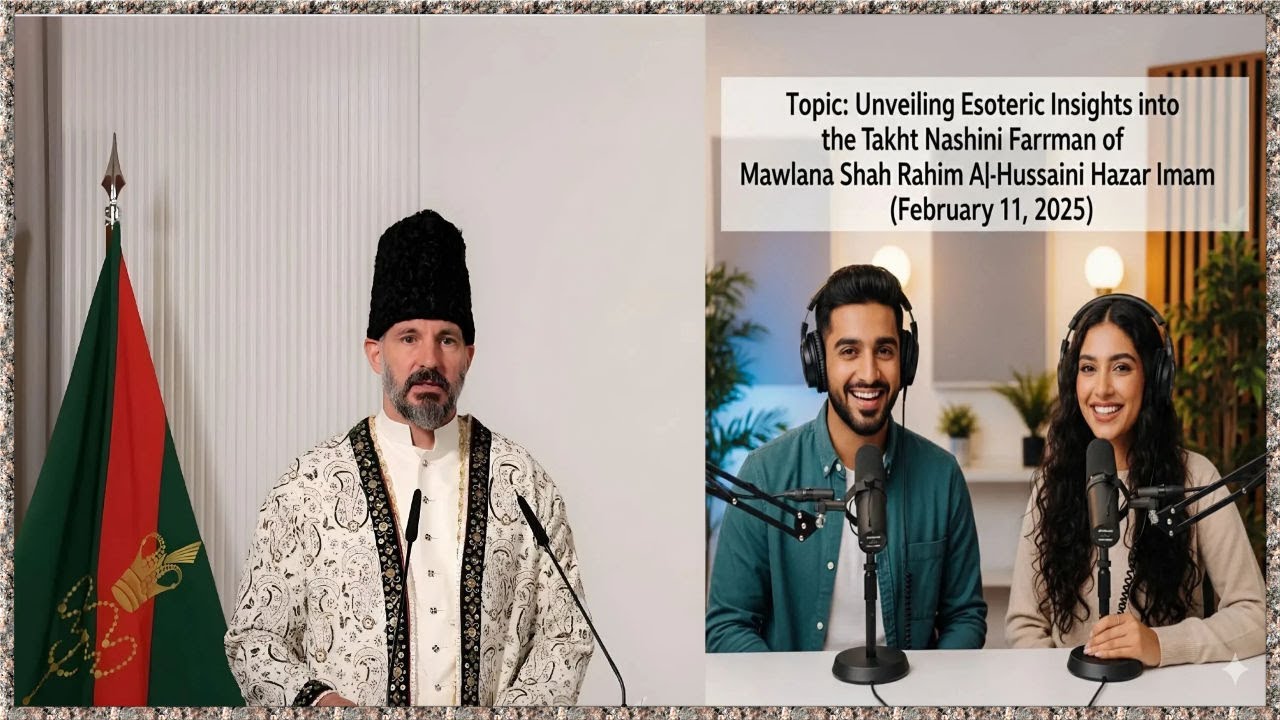 English&mdash;Unveiling Esoteric Insights into Takht Nashini Farman of Mawlana Shah Rahim Hazar Imam