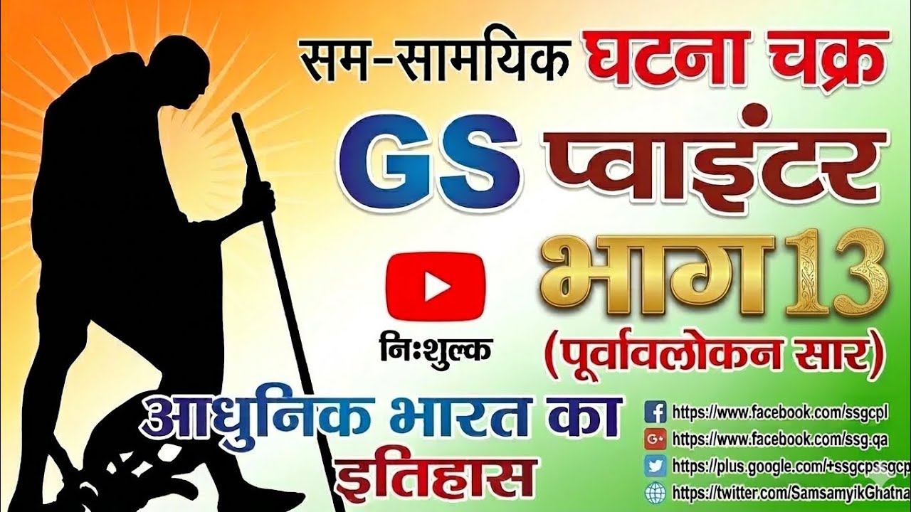 बचा हुआ कंटेंट :😍 आधुनिक इतिहास : विविध 